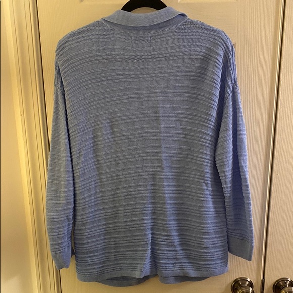 Mud Pie Light Blue Sweater - Picture 8 of 10